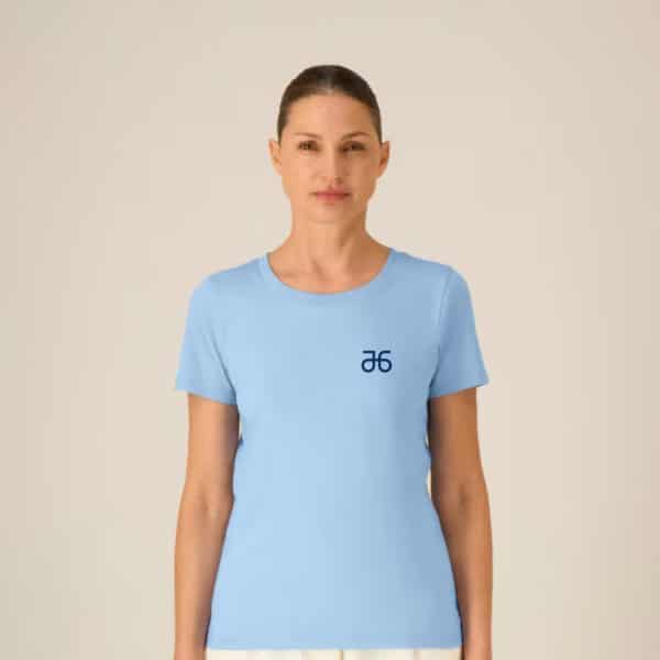 T-Shirt, lichtblau, Damen