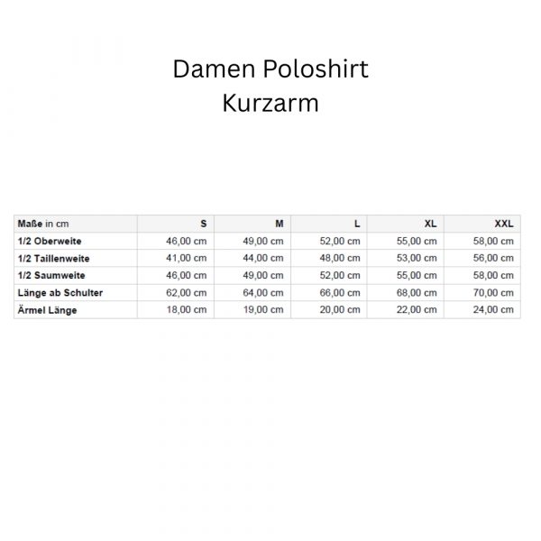 Poloshirt, kurzarm, Damen