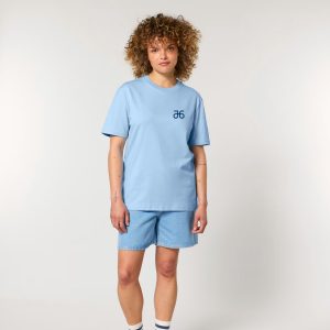 T-Shirt, lichtblau, unisex – Bild 2