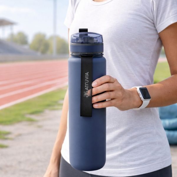 Trinkflasche, tiefblau