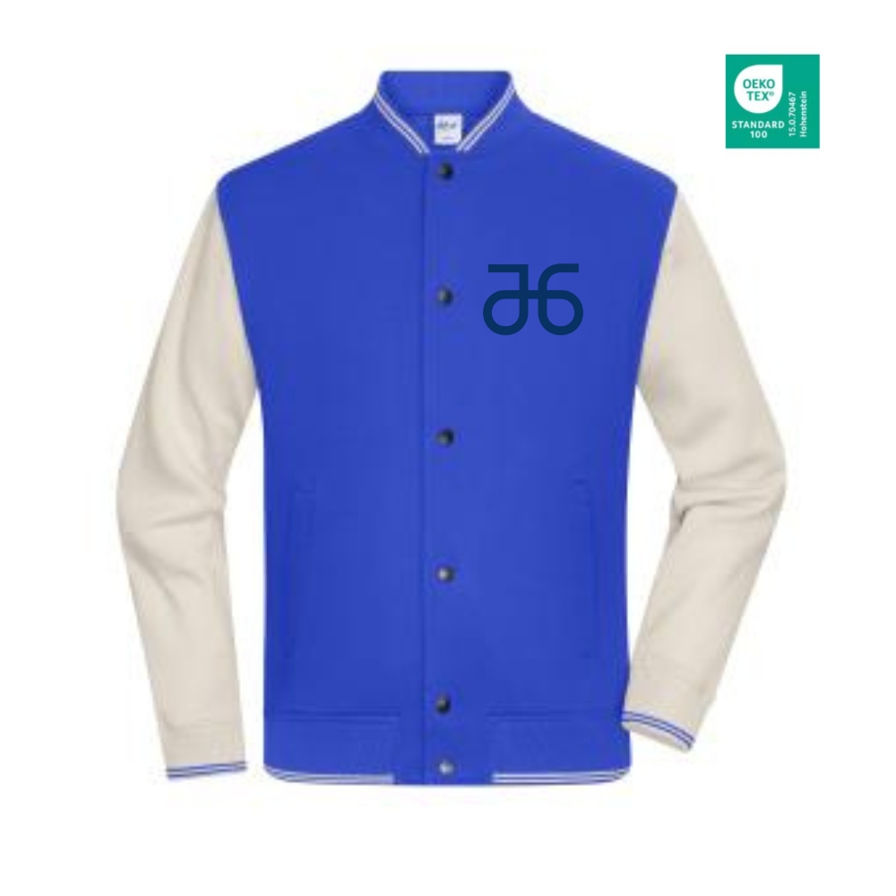 College-Jacke, blau, unisex