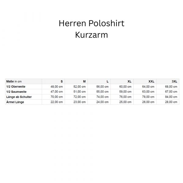 Poloshirt, kurzarm, Männer