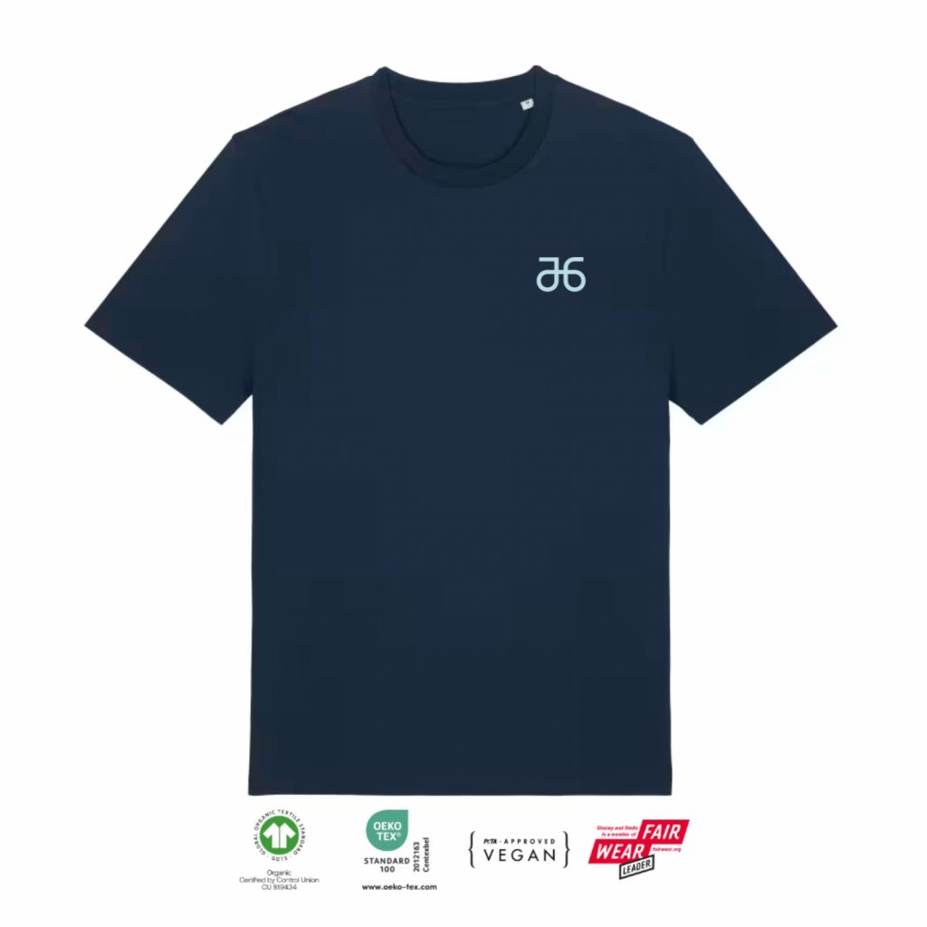T-Shirt, tiefblau, unisex