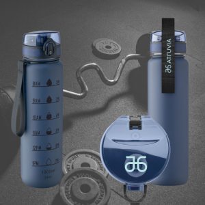 Trinkflasche, tiefblau – Bild 2