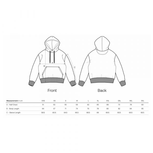 Hoodie, tiefblau, unisex