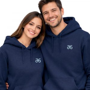 Hoodie, tiefblau, unisex