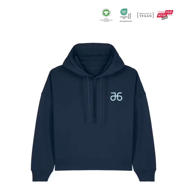 Hoodie, tiefblau, Damen