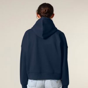 Hoodie, tiefblau, Damen – Bild 3