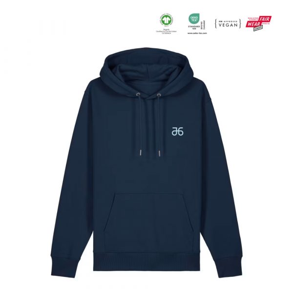 Hoodie, tiefblau, unisex