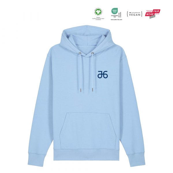 Hoodie, lichtblau, unisex