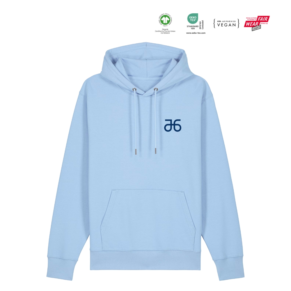 Hoodie, lichtblau, unisex