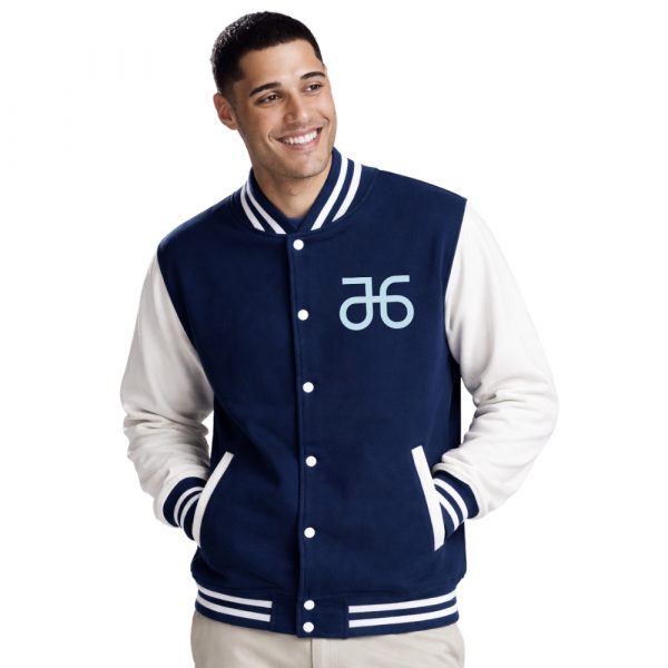 College-Jacke, tiefblau, unisex