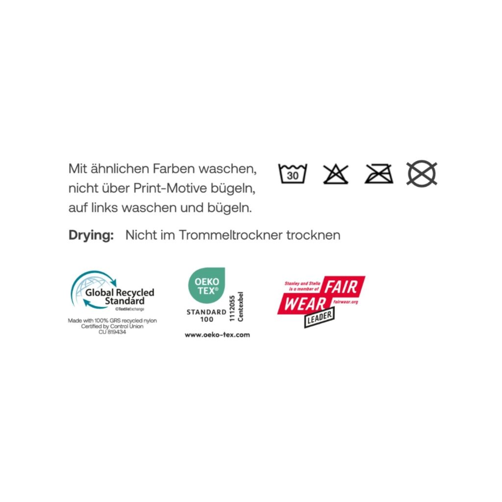 Atruvia Winterjacke - Damen - Pflegeanleitung