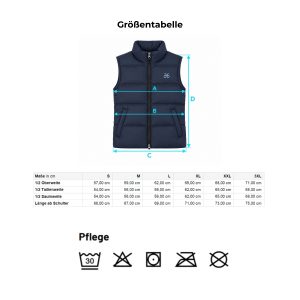 Weste, tiefblau, Herren – Bild 6