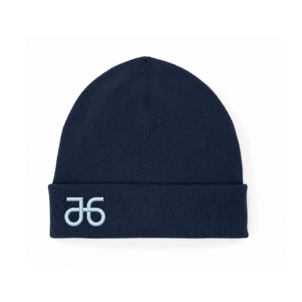 Mütze (Beanie), tiefblau, unisex
